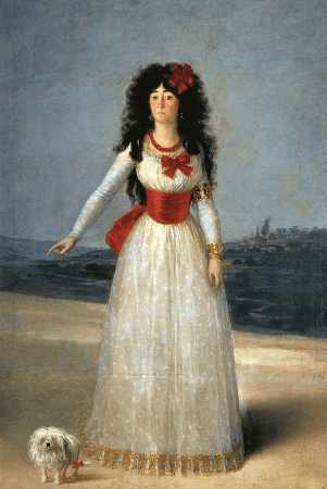 Francisco Goya, The Duchess of Alba, 1795
