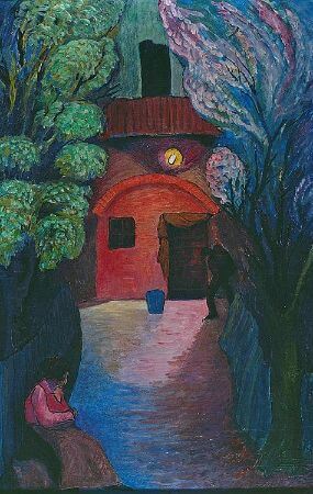 Marianne von Werefkin, Nightly illuminated Entrance