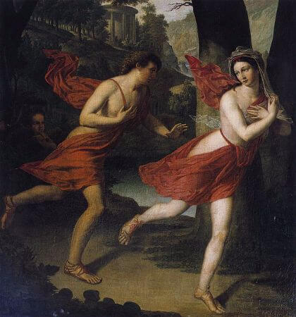 Pauline As Daphne Fleeing From Apollo, 1810