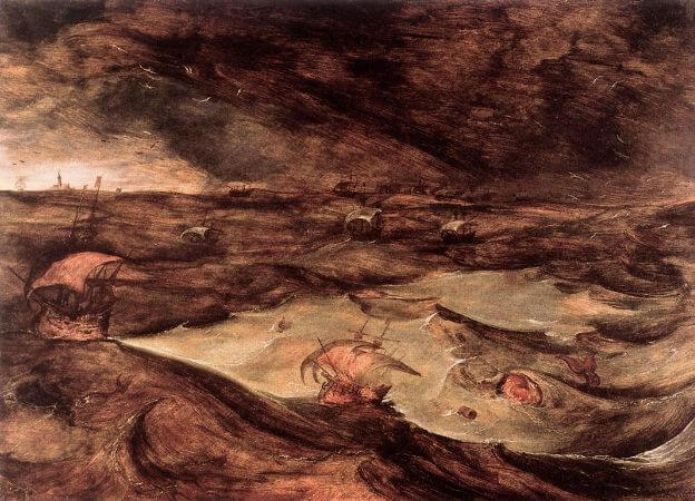 The Storm At Sea, 1569