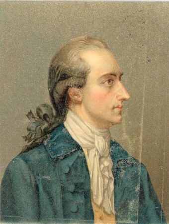 Georg Oswald May, Portrait of Johann Wolfgang von Goethe, 1779