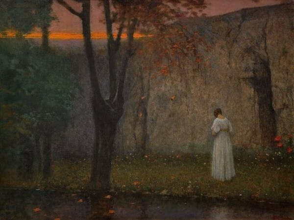 Jakub Schikaneder, Autumn Sunset, 1910