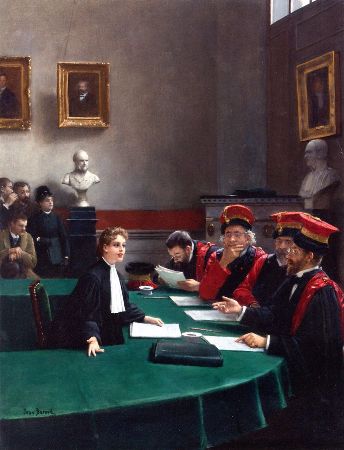 Jean Beraud - The Thesis of Madeleine Bres