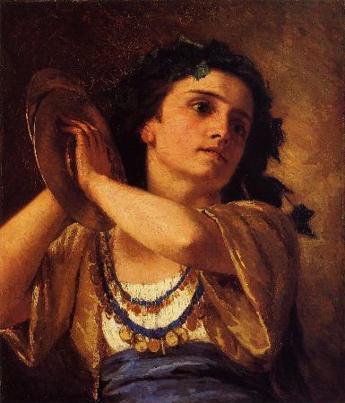 Mary Cassatt, Bacchante, 1872