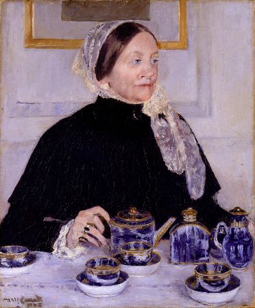 Mary Cassatt, Lady At The Tea Table, 1885