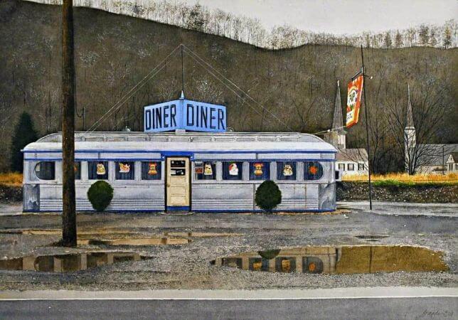 John Baeder, Jim's Diner