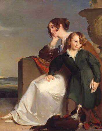 Thomas Sully, Mother and Son, 1840