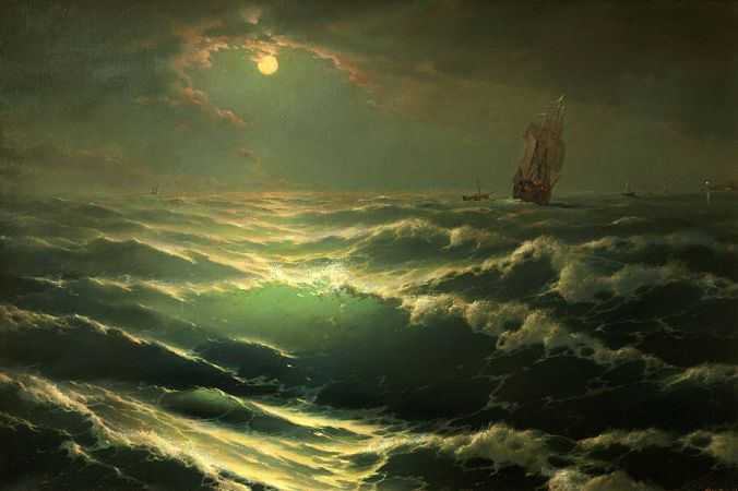 George Dmitriev, Moonlight On Sea
