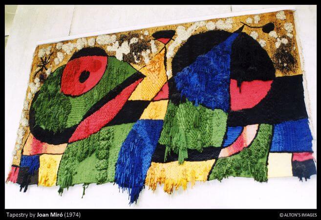 joan miro, Tapestry For The World Trade Center In New York City, 1974