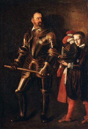 Caravaggio, Portrait Alof de Vignacourt, 1607-1608