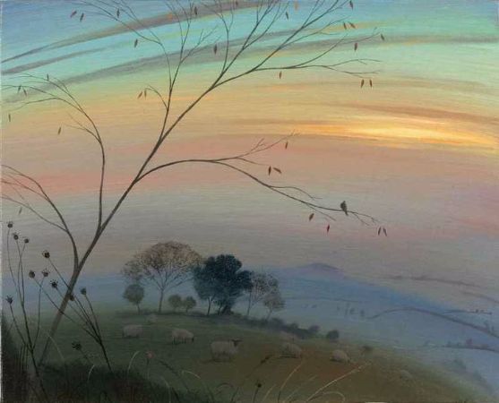 Nicholas Hely Hutchinson, Autumn Evening Over The Blackmore Vale