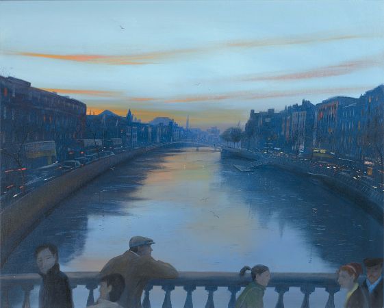 Nicholas Hely Hutchinson, Evening On O'Connell Bridge