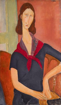 Amedeo Modigliani, Jeanne Hebuterne (au foulard), 1919