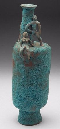 Beatrice Wood, Glazed Ceramic Vessel, 1960