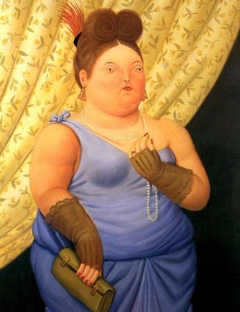 Fernando Botero, Society Lady, 1997