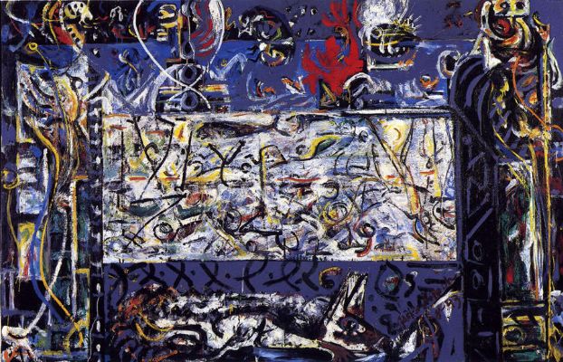 Jackson Pollock, Guardians Of The Secret, 1945