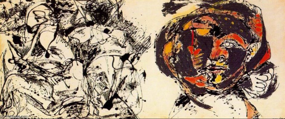 Jackson Pollock, Portrait and a Dream, 1953