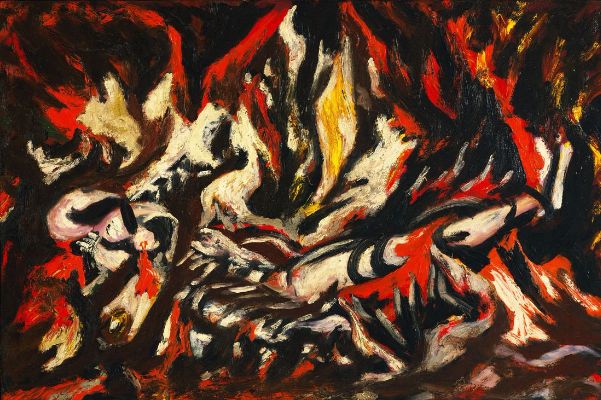 Jackson Pollock, The Flame, 1938