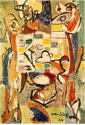 Jackson Pollock, The Tea Cup, 1946