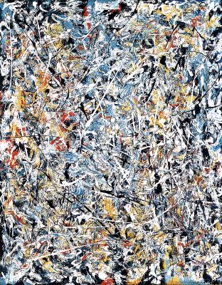 Jackson Pollock, White Light, 1954