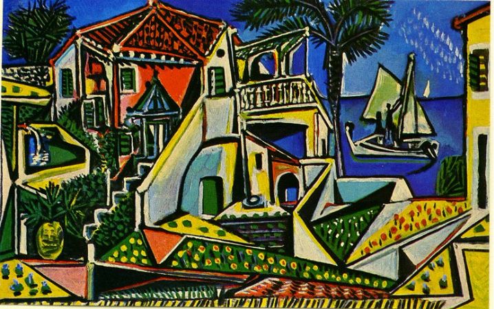 Pablo Picasso, Mediterranean Landscape, 1952