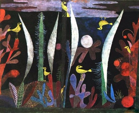 Paul Klee, Landscape With Yellow Birds, 1923