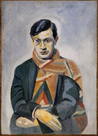 Robert Delaunay, Portrait of Tristan Tzara