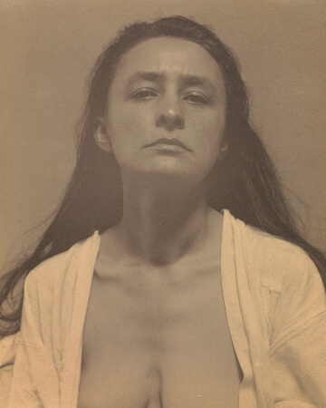 Alfred Stieglitz'in Georgia O'Keeffe fotografi, 1918