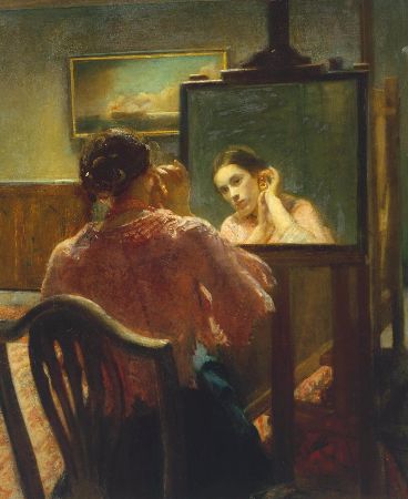Ambrose McEvoy, The Earring Exhibited, 1911