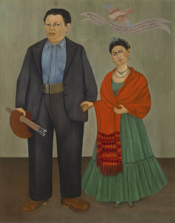 Frida Kahlo, Frida and Diego Rivera, 1931