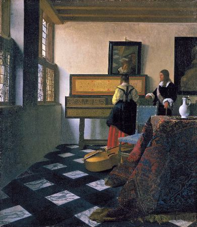 Johannes Vermeer, Music Lesson, 1662-65