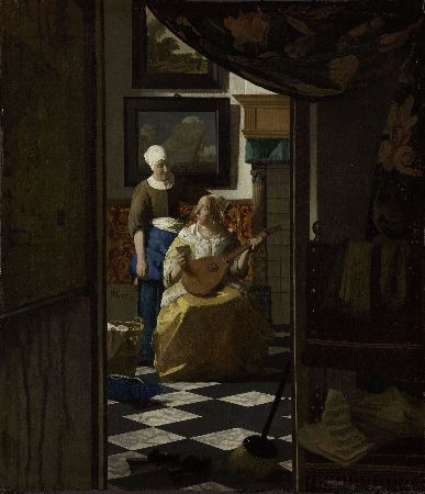 Johannes Vermeer, The Love Letter, 1667-68