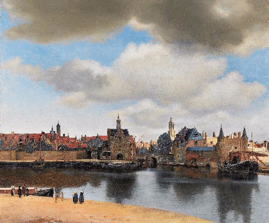 Johannes Vermeer, View of Delft, 1660-61