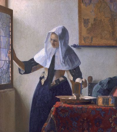 Johannes Vermeer, Woman With A Water Jug, 1662