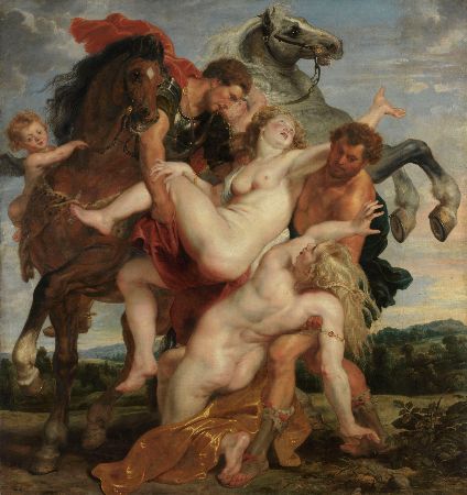 Peter Paul Rubens, The Rape of the Daughters of Leucippus, 1617-1618