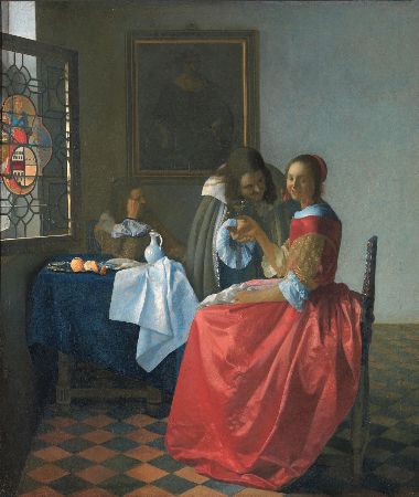 1660, The Girl With The Wineglass
