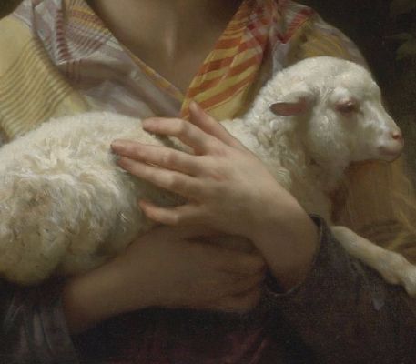 William-Adolphe Bouguereau, The Shepherdess, 1873