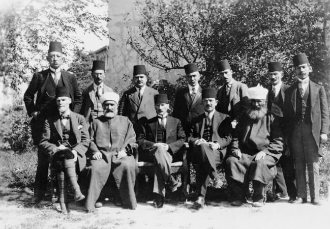 Ataturk ve Sivas Kongresi'ne katılanlar, 1919