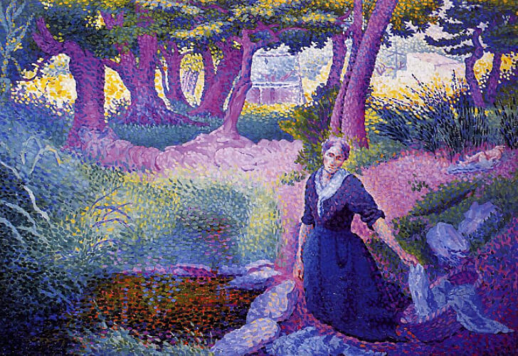 Henri-Edmond Cross, Washerwoman, 1895-96