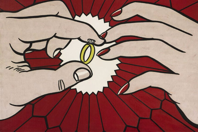 Roy Lichtenstein, The Ring (Engagement), 1962