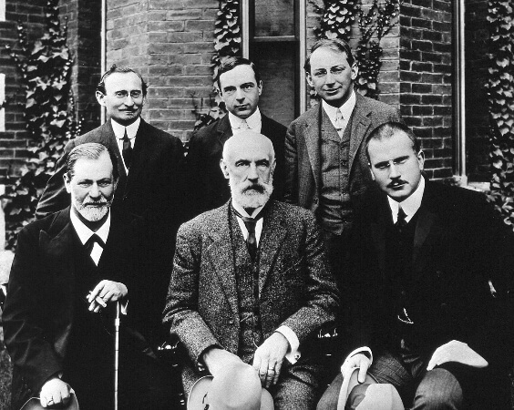 Sigmund Freud, G. Stanley Hall ve Carl Gustav Jung