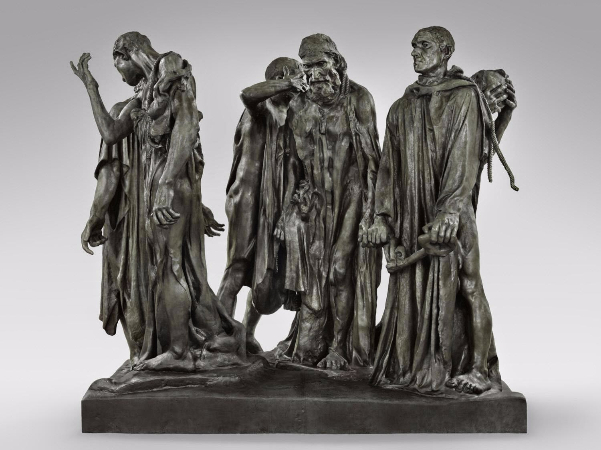 Auguste Rodin, Les Bourgeois de Calais, 1884-1895