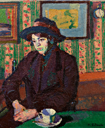Harold John Wilde Gilman, Girl With A Teacup, 1914-15
