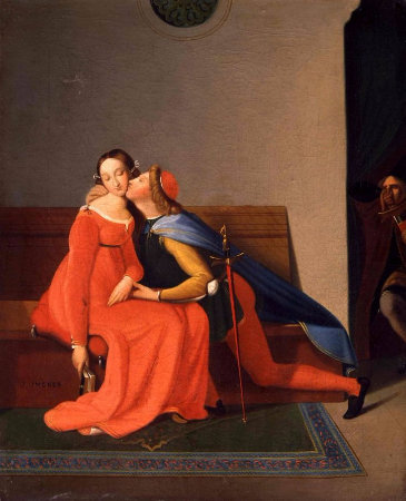 Jean Auguste Dominique Ingres, Paolo and Francesca, 1819