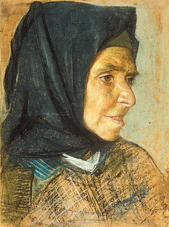 Mihri Musfik, Yasli Kadin Portresi