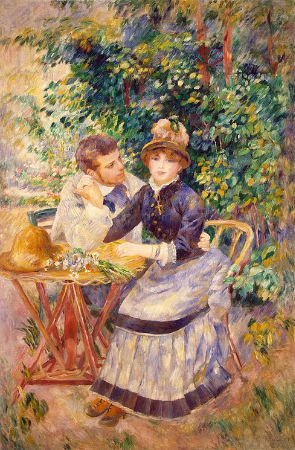Pierre-Auguste Renoir, In The Garden, 1885