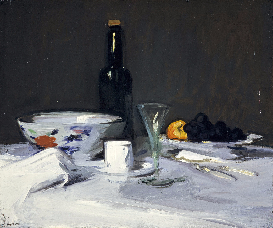 Samuel John Peploe, The Black Bottle, 1905