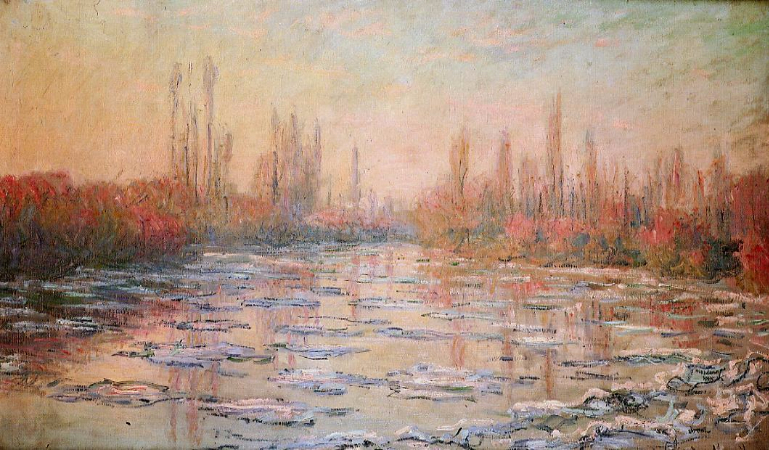 Claude Monet, Floating Ice