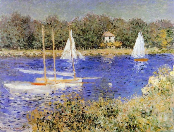 Claude Monet, The Basin at Argenteuil, 1874