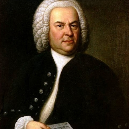 Elias Gottlob Haussmann, Johann Sebastian Bach, 1748